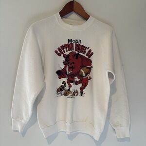 90's Arkansas Cottonbowl Crewneck Vintage Sweatshirt Size Large